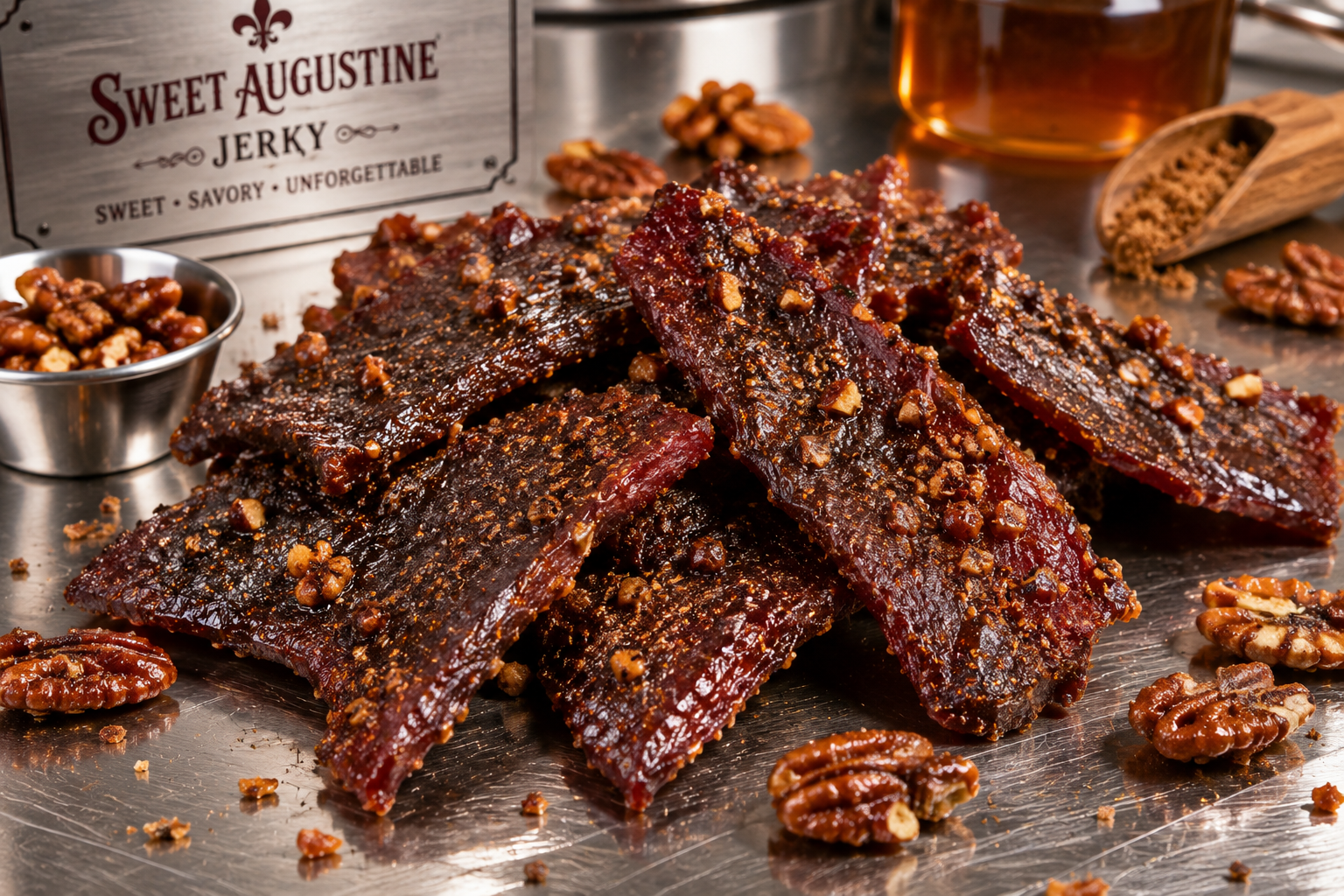 Sweet Augustine Candied Pecan